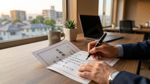 退職届の正しい書き方【テンプレート・提出タイミングまで解説】
