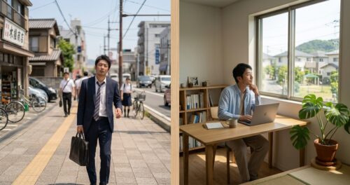 外回り営業からリモートワークへ【働く場所を選べる自由の価値】